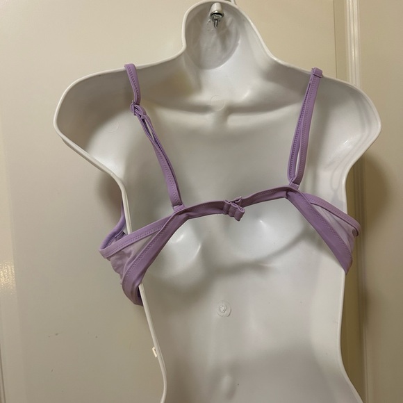 Aerie Lavender Swim Top - Picture 8 of 9